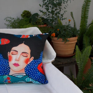 Summer pillow sea bed